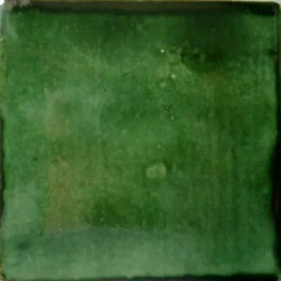 S#001) Mexican 4x4 Tiles Ceramic Hand Made Spanish Style Washed Green Color • $1.75