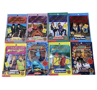 Lot Of 8 The New Adventures Of Mary-Kate & Ashley Books • $15.99