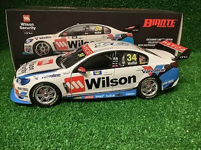 1:18 Biante 2017 Holden VF Commodore James Moffat Only 324 Made • $199.99