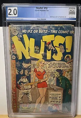 Nuts! 3 GGA Marilyn Monroe Cover Comic PGX Not CGC 1954 • $99