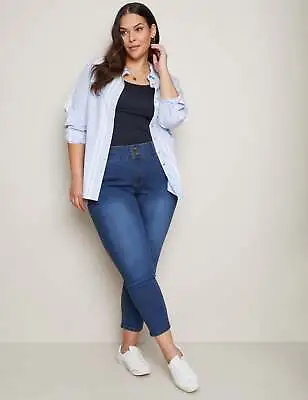 AUTOGRAPH - Plus Size - Womens Jeans - Blue Slim Leg - Denim - Cotton Pants • $22.71