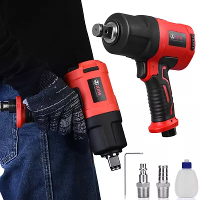 3/4'' Air Impact Wrench Power Impact Gun High Torque 1950ft-lb(2642N.m) 7000RPM • $90.99