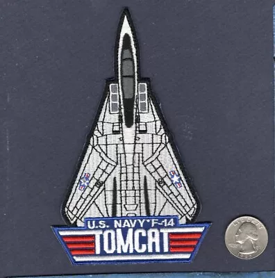 F-14 F-14A F-14B F-14D TOMCAT US Navy VF Grumman Fighter Squadron Triangle Patch • $7.99