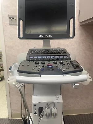 Zonare Z.One PRO: ZS3 89000-00 Ultrasound System W/3 Probes & Mobile Cart 2017 • $7500