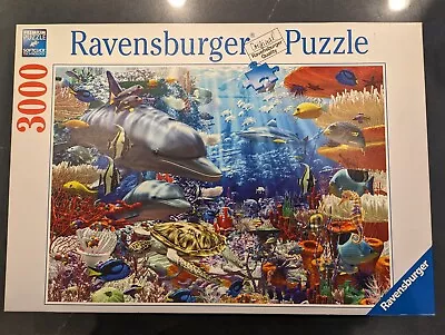 Ravensburger 170272 VINTAGE - Ocean Wonders 3000-Piece Puzzle • $12.40