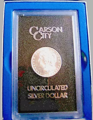 1883-cc  Morgan Silver Dollar  $1  Carson City Mint / Gsa   Slab Holder & Coa • $380