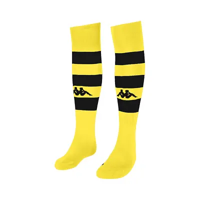 Kappa Lipeno Socks (Yellow Soleil/Black) • £5