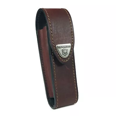 Victorinox Leather Pouch Belt Loop For Swiss Army Tool (2-4 Levels) -Brown • £22.99