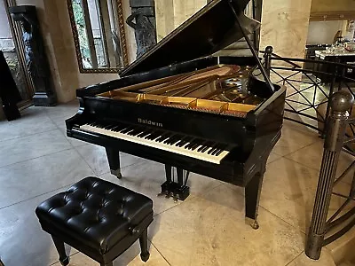 Baldwin Concert Grand Piano 9' Model SD 6 - Rebuilt Refinished - Steinway Bench • $17900