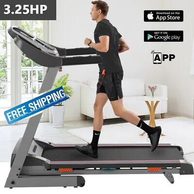 2.25-3.25HP Folding Treadmill W/ Incline 300lb Capacity Running Exercise Machine • $174.99