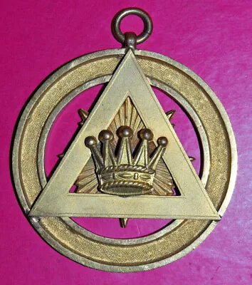 Royal Arch Past Z Chapter Collar Jewel Masonic PZ 1st Principal • £15