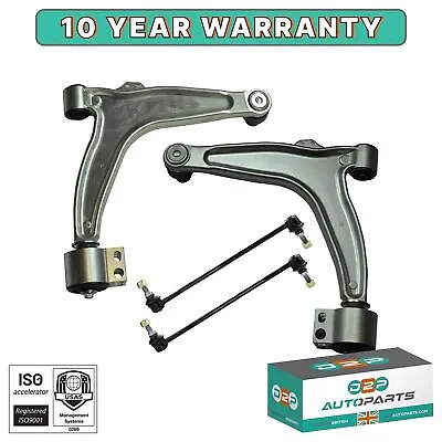 Front Lower Suspension Wishbone Control Arms & Links Kit For Vauxhall Vectra C • $301.30