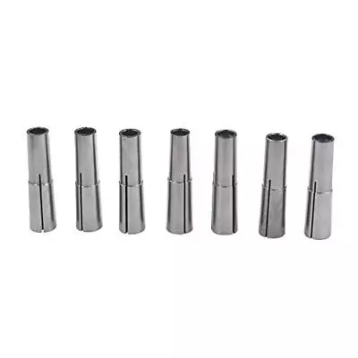 7Pcs #2 Morse Taper Collet Set 1/8  - 1/2  2MT MT2 3/16 1/4  Assorted Sizes  • $44.78