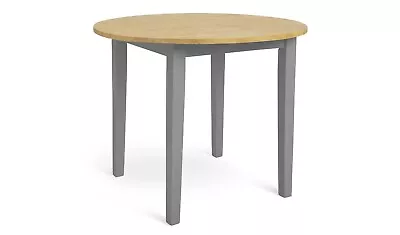 Habitat Chicago Solid Wood 2-4 Seater Dining Table - Grey • £84.99