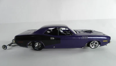 £39.49 • Buy 1/24  Custom Dragster,  1971 Plymouth Cuda,  Dr. Hemi,  Slot Car