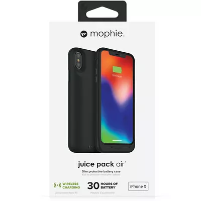 Mophie Juice Pack Air Case Iphone X - Black • $16.99