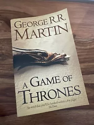 SIGNED A Game Of Thrones By George R.R. Martin • £19