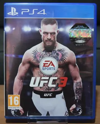 UFC 3 Sony PlayStation 4 EA Sports Official Licenced  Disc Excellent • £14.99