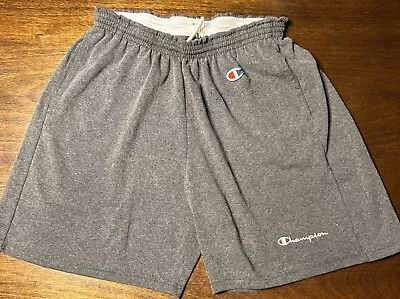 Vintage Champion Sweat Shorts Mens Large 36-38 Elastic Gym Basketball • $24