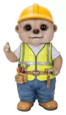 BUILDER Ivid Arts Baby Meerkat Ornament - Home & Garden Decor • £34.99