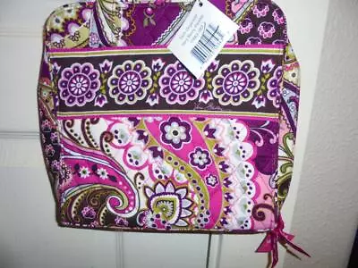 Vera Bradley Very Berry Paisley  Tech Organizer  Cosmetics Travel Bag Brand-new! • $14.99