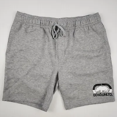 Ecko Unltd Mens Size XXL Grey Tracksuit Shorts - 2039 • £12.40
