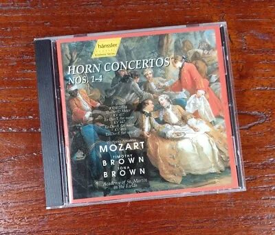 MOZART - Horn Concertos Nos 1-4 (CD) Musical Heritage Society LIKE NEW  • $6.49