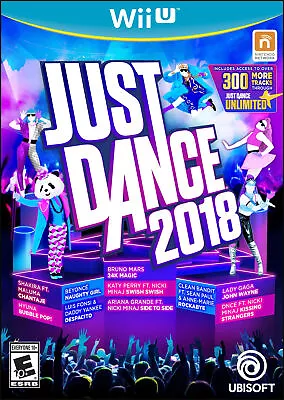 Just Dance 2018 [DISC ONLY] (Wii U) [PAL] - WITH WARRANTY • $17.09