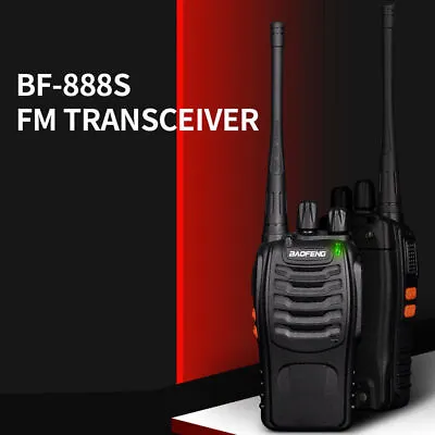 UK Walkie Talkie Baofeng BF-888S 400-470MHz Two-way Radio 1500mAh Long Range Lot • £53.52