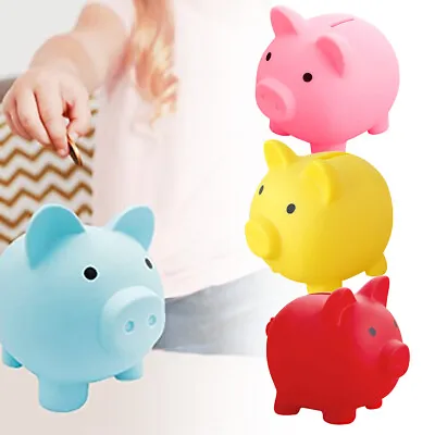 £4.79 • Buy Cute Piggy Bank Saving Coins Money Box Cash Fund Gift Pig Children Kids Toy 