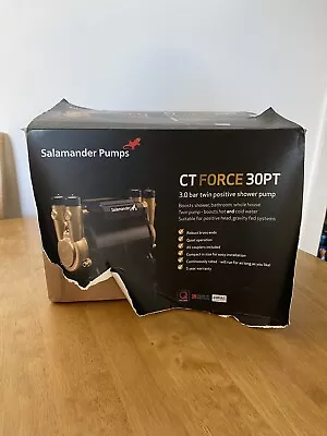 Salamander 3.0 Bar Twin Positive Shower Pump CT Force 30 PT  • £220