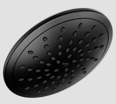 New Moen 6345EPBL Rainshower 8  Round Eco Rain Shower Head - Matte Black   • $64