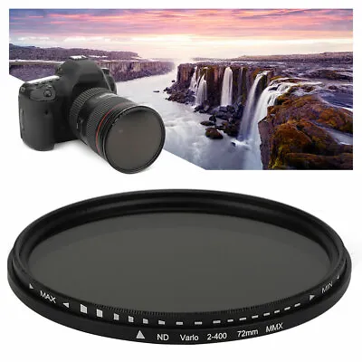 Junestar 58MM Lens ND Filter For Canon/Nikon/Sony/Pentax/Olympus Etc Durable • $20.87