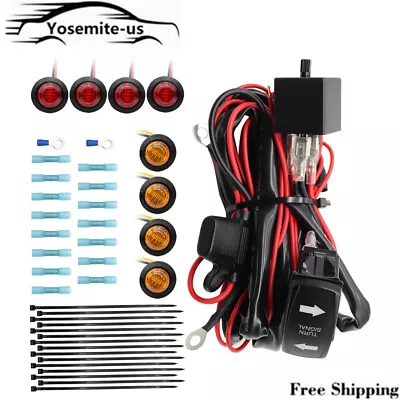 Plug & Play Street Legal Turn Signal Light Kit For Polaris Range UTV SXS ATV RZR • $31.59