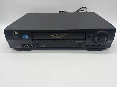 JVC HR-VP670U Hi-Fi 4-Head VHS VCR Video Cassette Recorder -NO REMOTE - Tested • $43.99