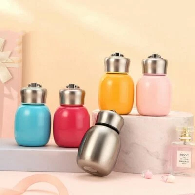 $24.92 • Buy 200/280ML Mini Coffee Vacuum Flasks Thermos Stainless Steel Drink Water Bottle