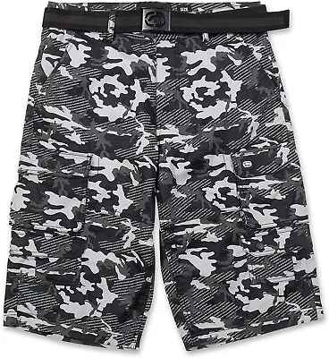 Ecko Men's Twill Camo Cargo Shorts With Belt Big And Tall Size 46 • $16.96