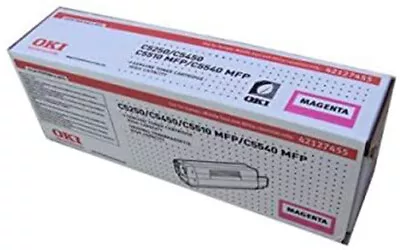 OKI - Laser Toner Cartridge C5250 - C5450 - C5510 - High Capacity - 1 X Magenta  • £44.49