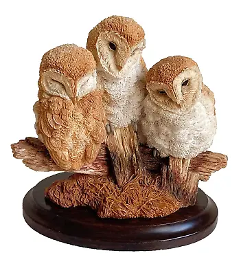 Vintage Beautiful Country Artists Early Days Ca720 Figure Barn Owlets 1993 • £14.99