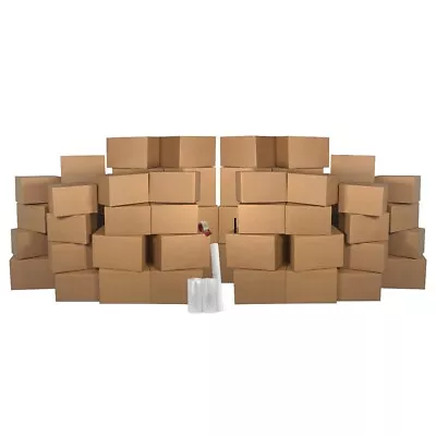 UBMOVE 4 Room Basic Kit 52 Moving Boxes & Packing Materials • $178.16