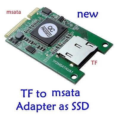 Micro Sd TF Card To Msata Adapter As SSD For Notebook High Speed SSD • $14.10