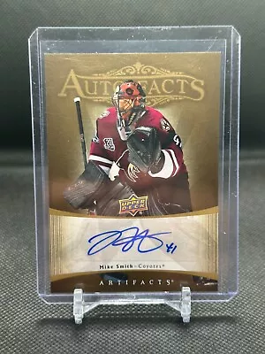 2023-24 Mike Smith UD Retro Artifacts Autofacts AUTO #RAF-SM Arizona Coyotes • $25