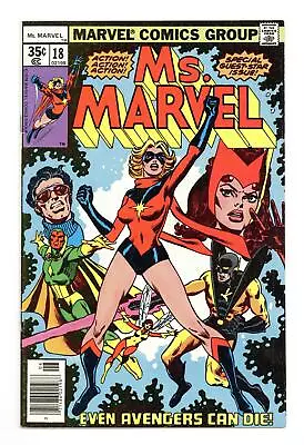 Ms. Marvel #18 VG/FN 5.0 1978 1st Full App. Mystique • $120