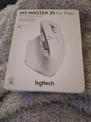 New Sealed Logitech MX Master 3S Wireless Mouse For Mac & IPad - Pale Grey • £79.99