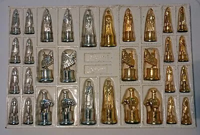 Vintage Kingsway Inc Florentine Chess Pieces Gallant Knight Plastic Metallic  • $53.99