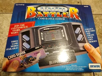 Barcode Battler - Irwin/Epoch Game System - Complete In Box New Read • $99