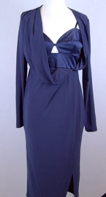 $40 • Buy NWT Women's Size 12-14 Blue Floor Length Evening Gown By ASOS (Tall)