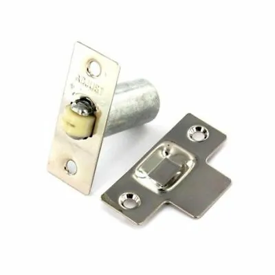 £3.99 • Buy Securit Adjustable Roller Ball Door Catch - Nickel Plated