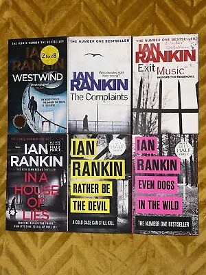 Ian Rankin Book Bundle X 6 Lots Listed Free Post (SU44) • £13.99