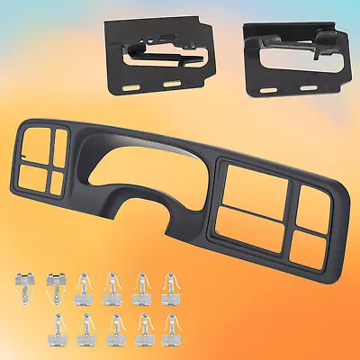 Radio Double DIN Truck Dash Kit Panel For Silverado Sierra 1999-2002 • $44.97